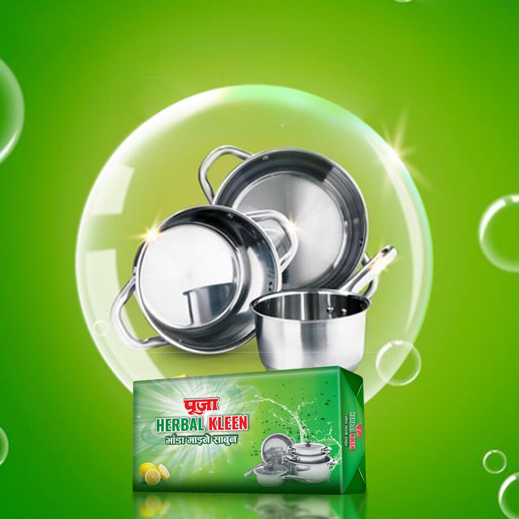 Puja Herbal Kleen Dishwash Bar